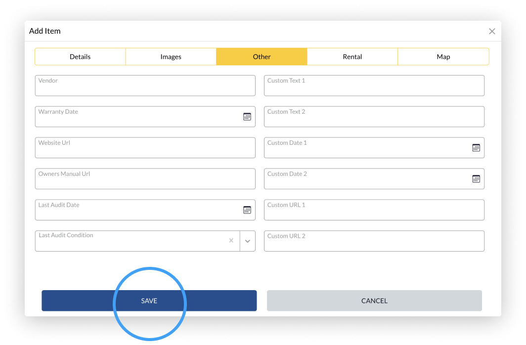 Adding And Editing Items - Mobile Gradient Backgrounds for Desktop